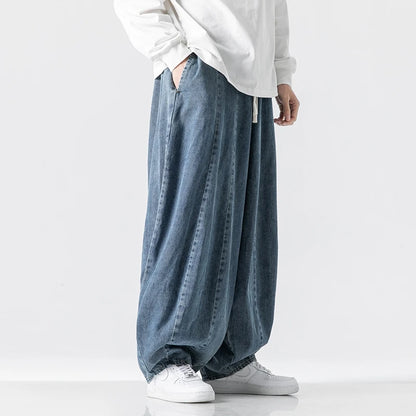 Obsidian Wide-Leg Denim