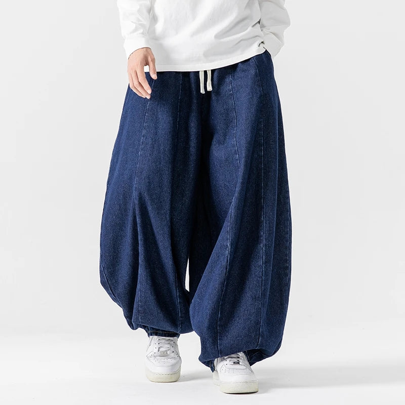 Obsidian Wide-Leg Denim